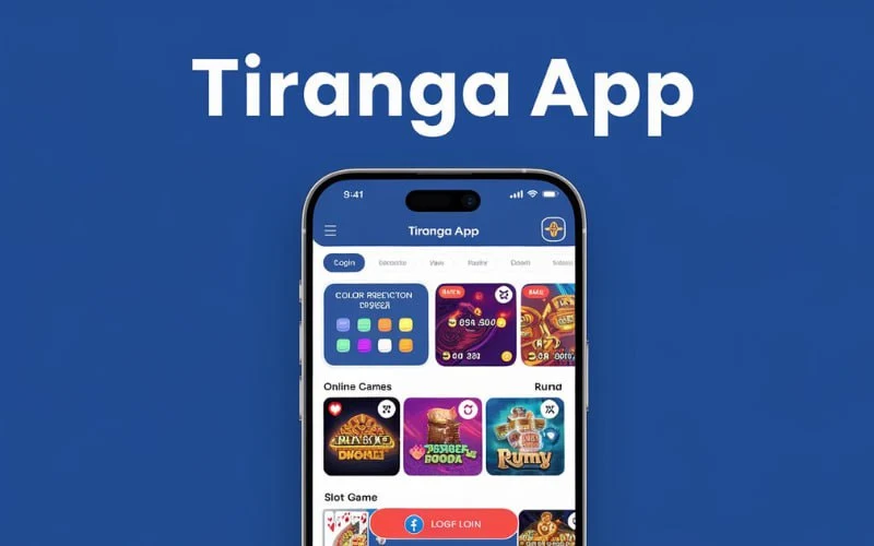 tiranga app interface